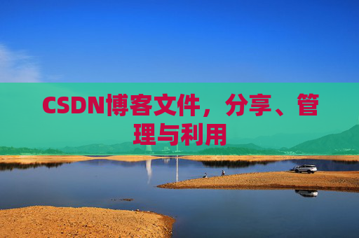 CSDN博客文件，分享、管理与利用